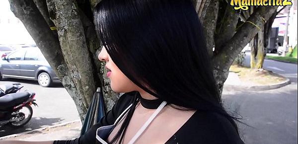 MAMACITAZ - Fiery Latina Teen Maria Del Rosario Has Sex With Stranger During Her Afternoon Break